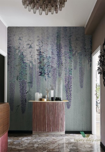 Tapeta London Art 18073 Purple Rain