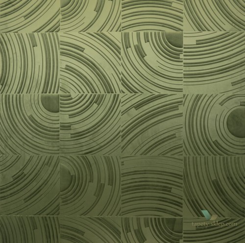 Tapeta tekstylna 3D kwadraty Arte Twirl 87000 Velveteen