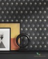 Tapeta geometryczna 3D Casadeco HELS82057407 Hexacube Helsinki