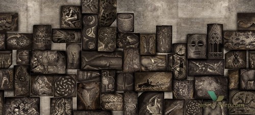 Fototapeta Wall&Deco Relief WDRE1501 Contemporary 15