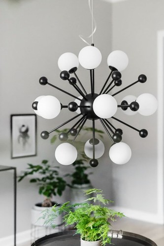 Lampa Copernicus Czarna 275511 Globen