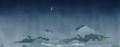 Fototapeta Wall&Deco Notturno Blu WDNB1601 Contemporary 2016