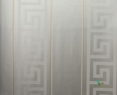 Tapeta paski greckie meandry 93524-5 Versace III