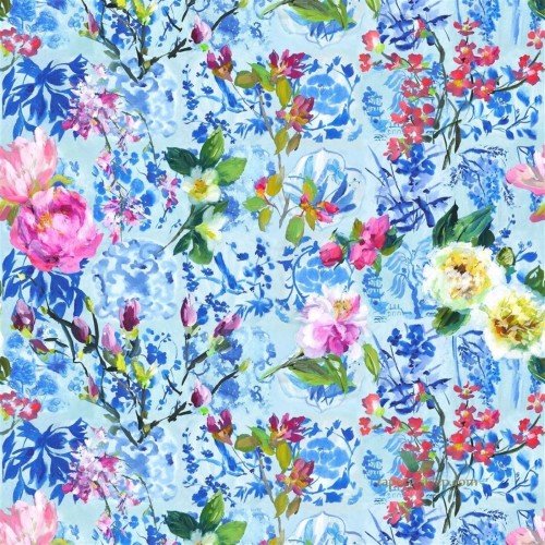 Tapeta Designers Guild PDG1028/01 Cornflower Majolica