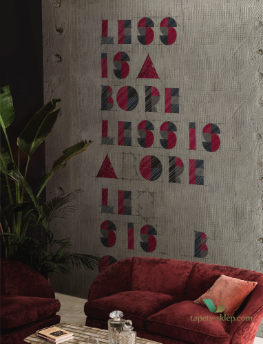 Fototapeta Wall&Deco Less is a bore WDLB1701 Contemporary 2017