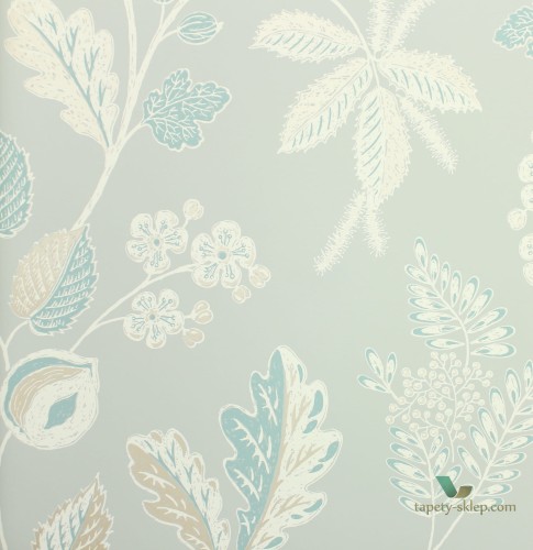 Tapeta roślinne pnącza Sanderson 216617 Warwick Elysian
