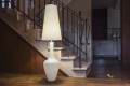 Lampa podłogowa Panay Opal Biały Famlight