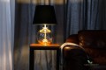 Lampa stołowa Timor Topaz Brass Famlight