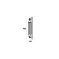 Industrialny kinkiet Loft York W01475CR