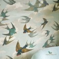 Tapeta John Derian PJD6003/01 Picture Book Chimney Swallows