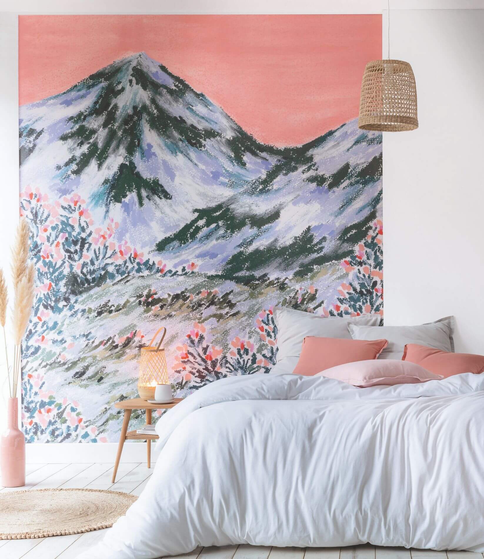 Tapety ścienne nowoczesne aranżacje - 102404075 Mural krajobraz gór Caselio