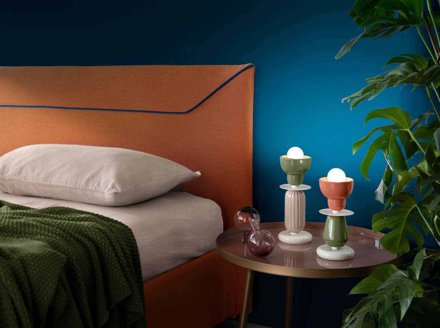 Lampa ceramiczna Ferroluce Berimbau Deco