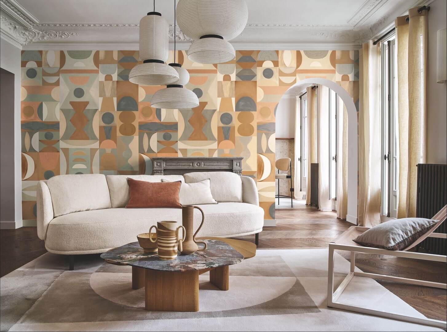 Mural na ścianę artystyczny Casamance 75564384