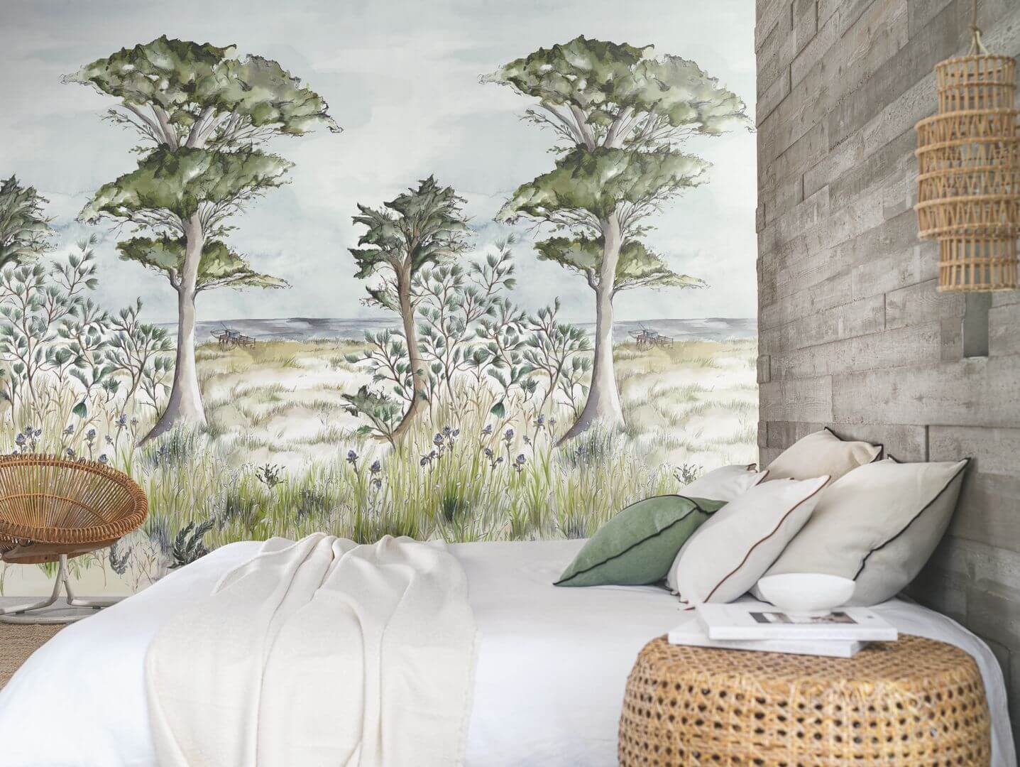 Mural na ścianę botaniczny od Casamance