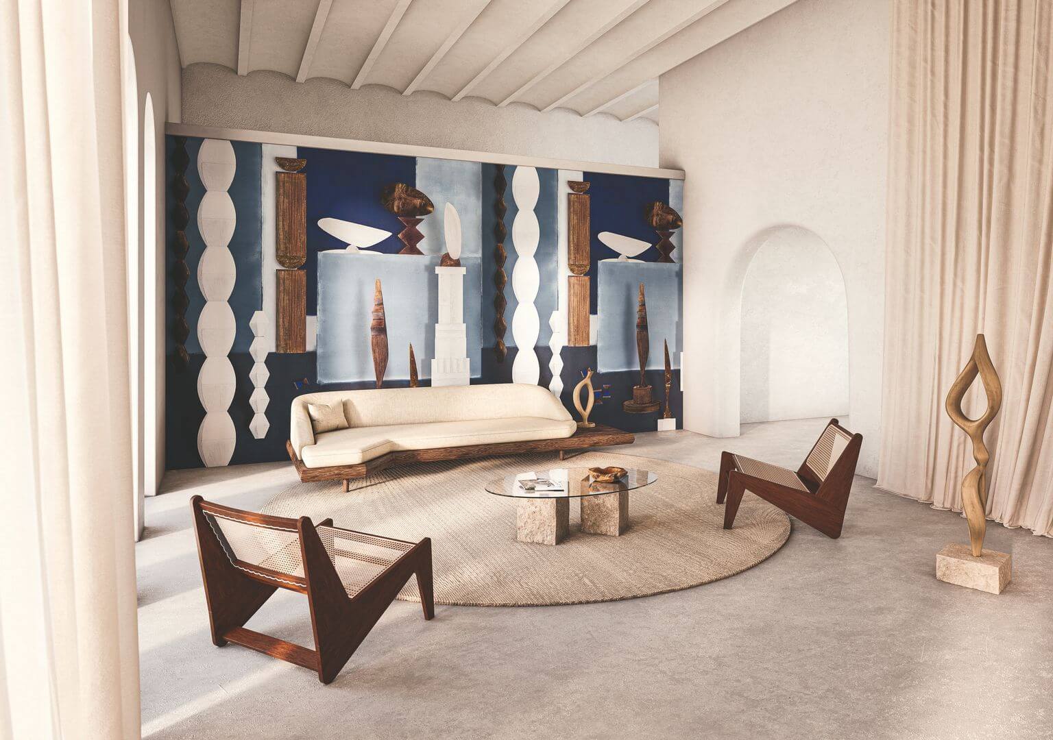 Mural na ścianę artystyczny CASAMANCE_75580202