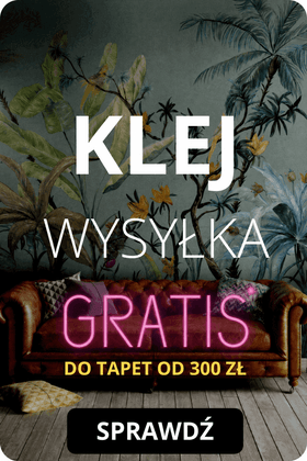 tapety ścienne klej gratis