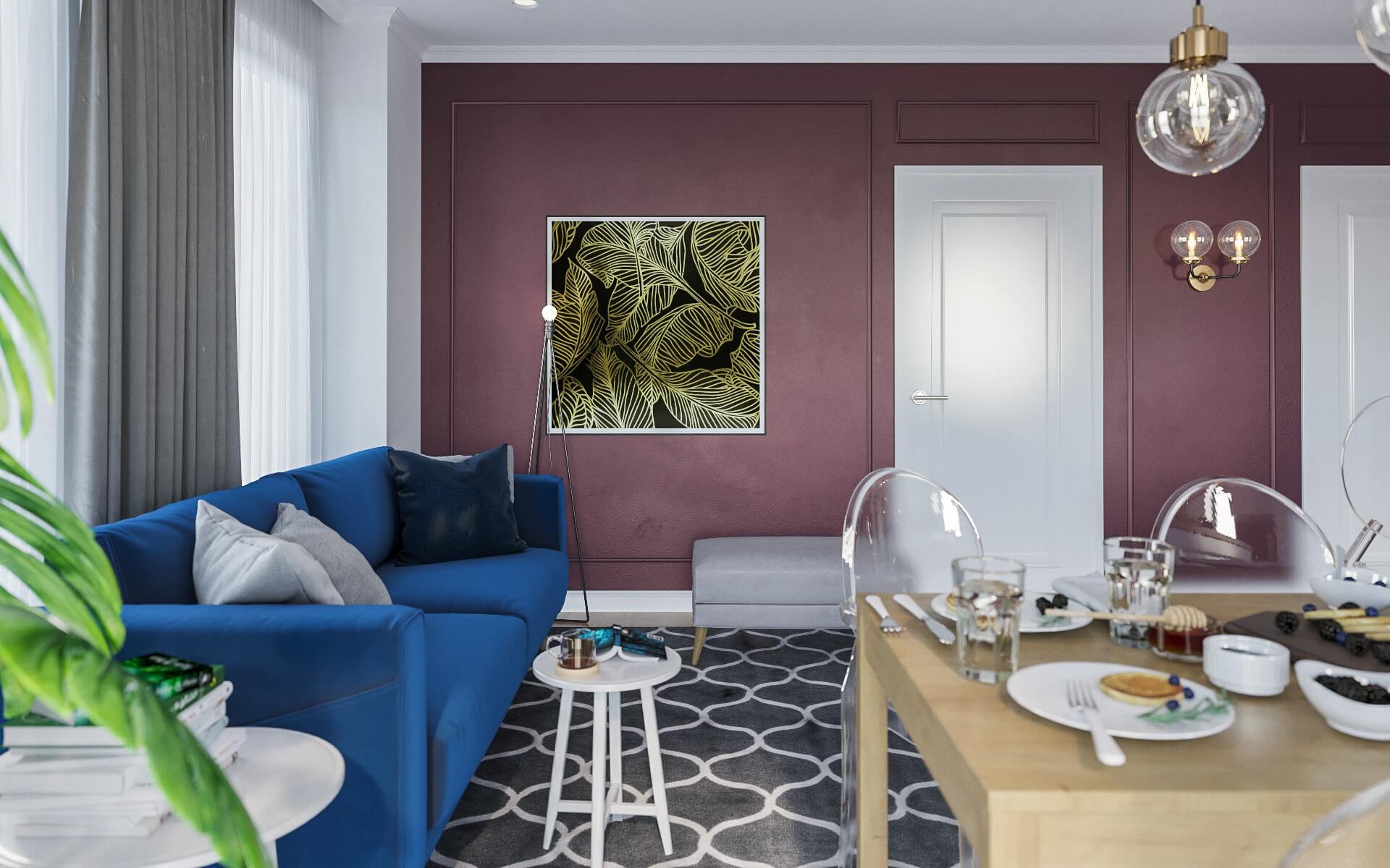 rama ze sztukaterii listwa ścienna mardom decor