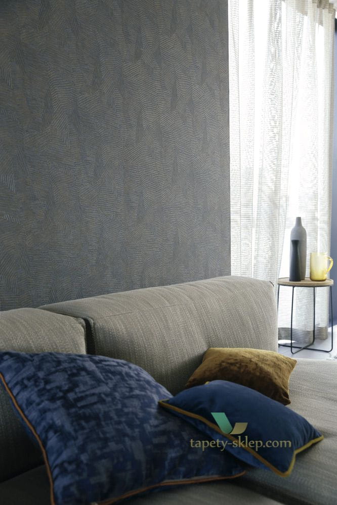 Tapeta przypominająca liście bambusa Casamance 74090568 Soroa Malanga