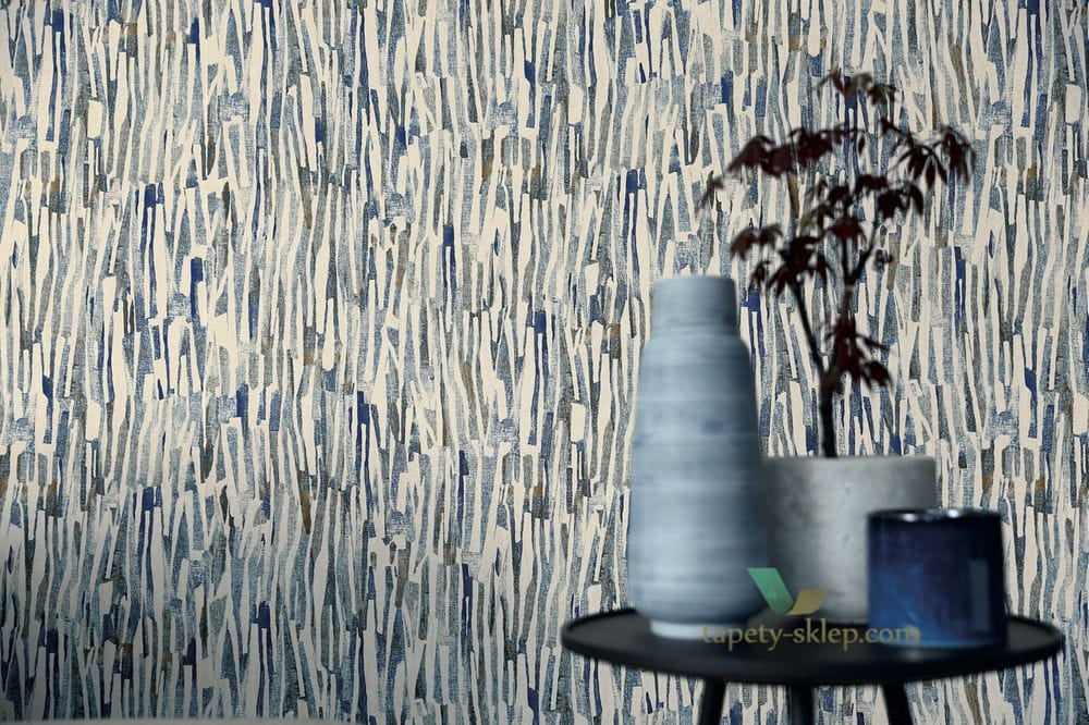 Tapeta imitująca pergamin Casamance 74030642 Washi Estampe