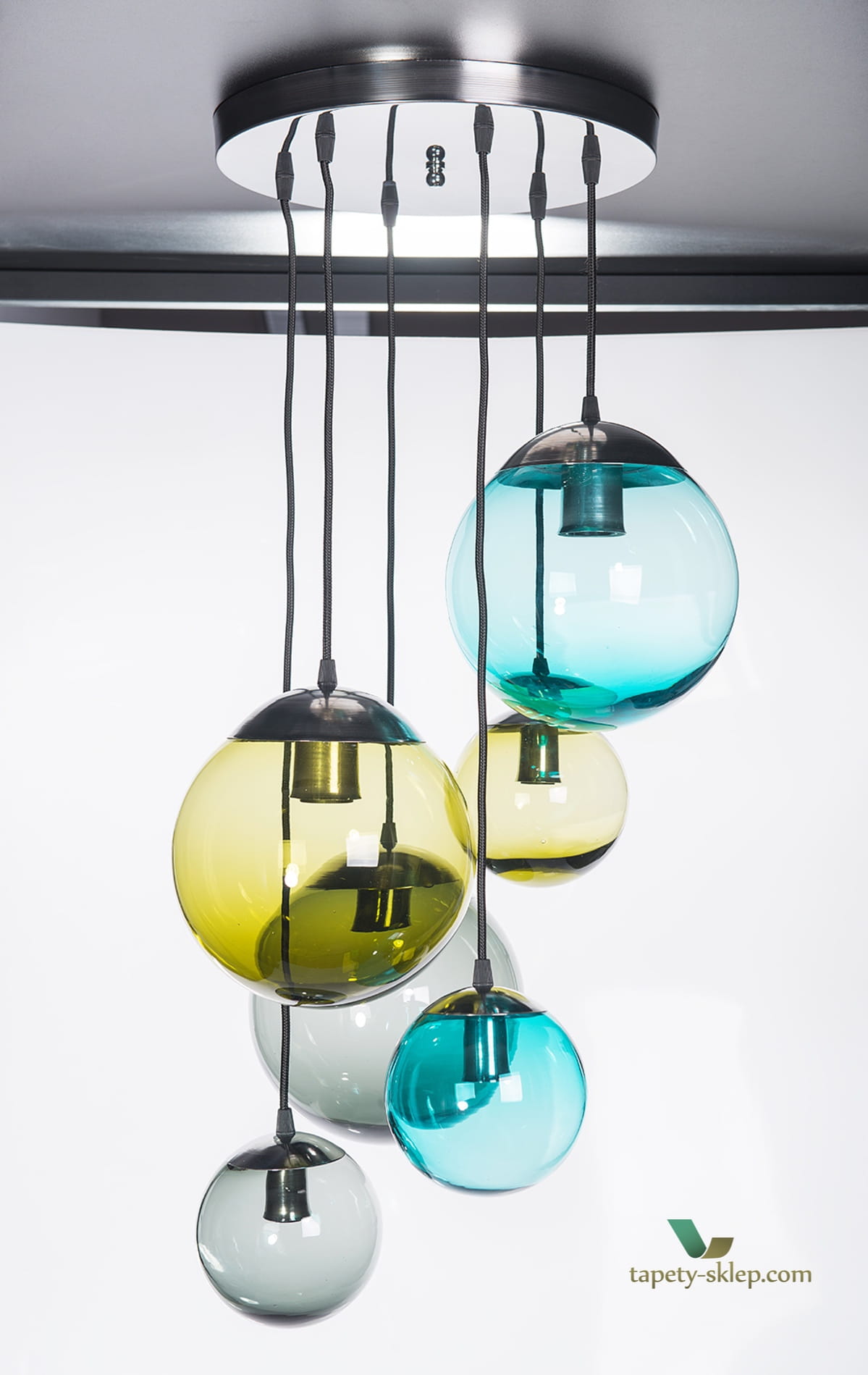 Lampa wisząca BACAN Famlight 6 kul
