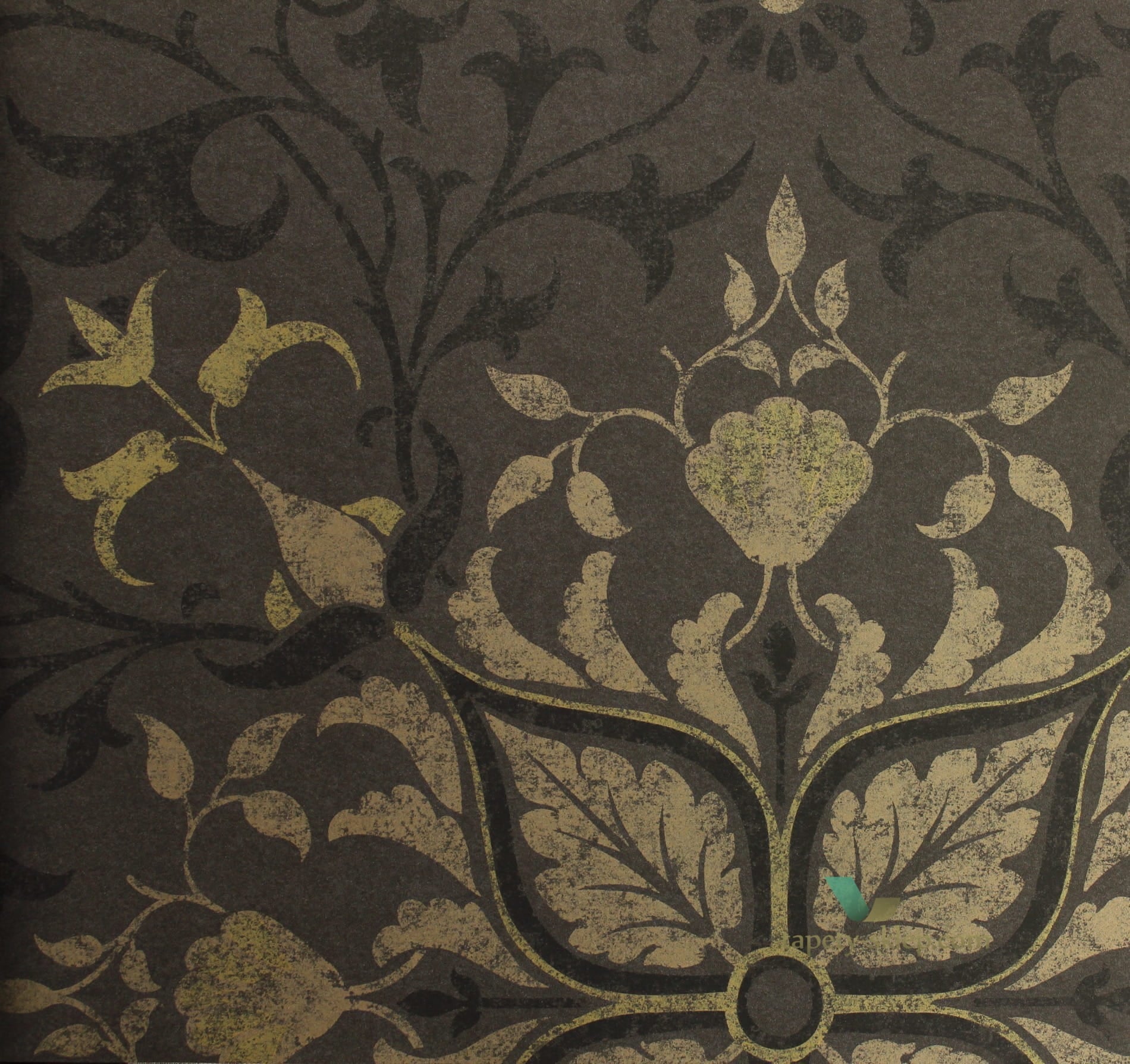 Tapeta Liście Morris & Co 216036 Net Ceiling Pure