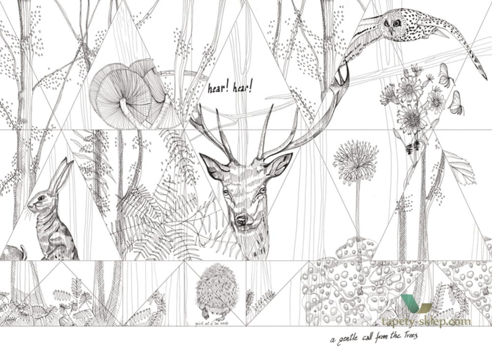 Fototapeta Wall&Deco Woodland WDWO1502 Contemporary 15