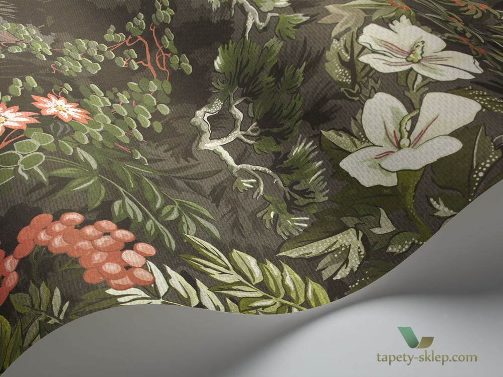 Tapeta zaczarowany las Cole&Son Woodland 115/4011 Botanical Botanica