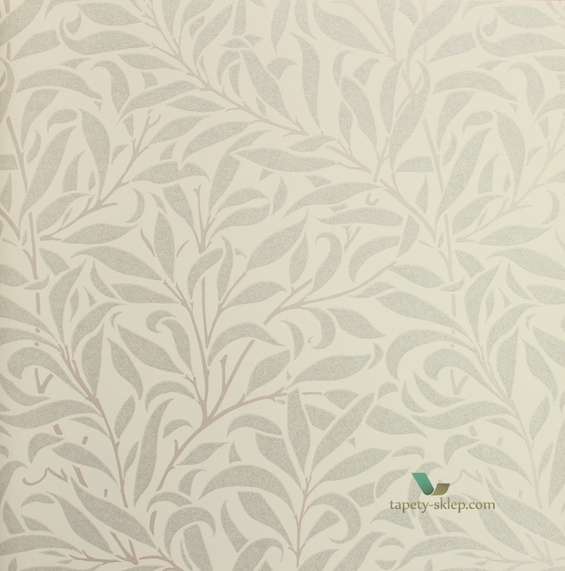 Tapeta Liście Wierzby Morris & Co 216023 Willow Bough Pure