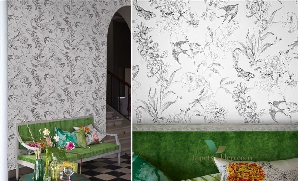 Tapeta Designers Guild PDG721/02 Jardin des plantes