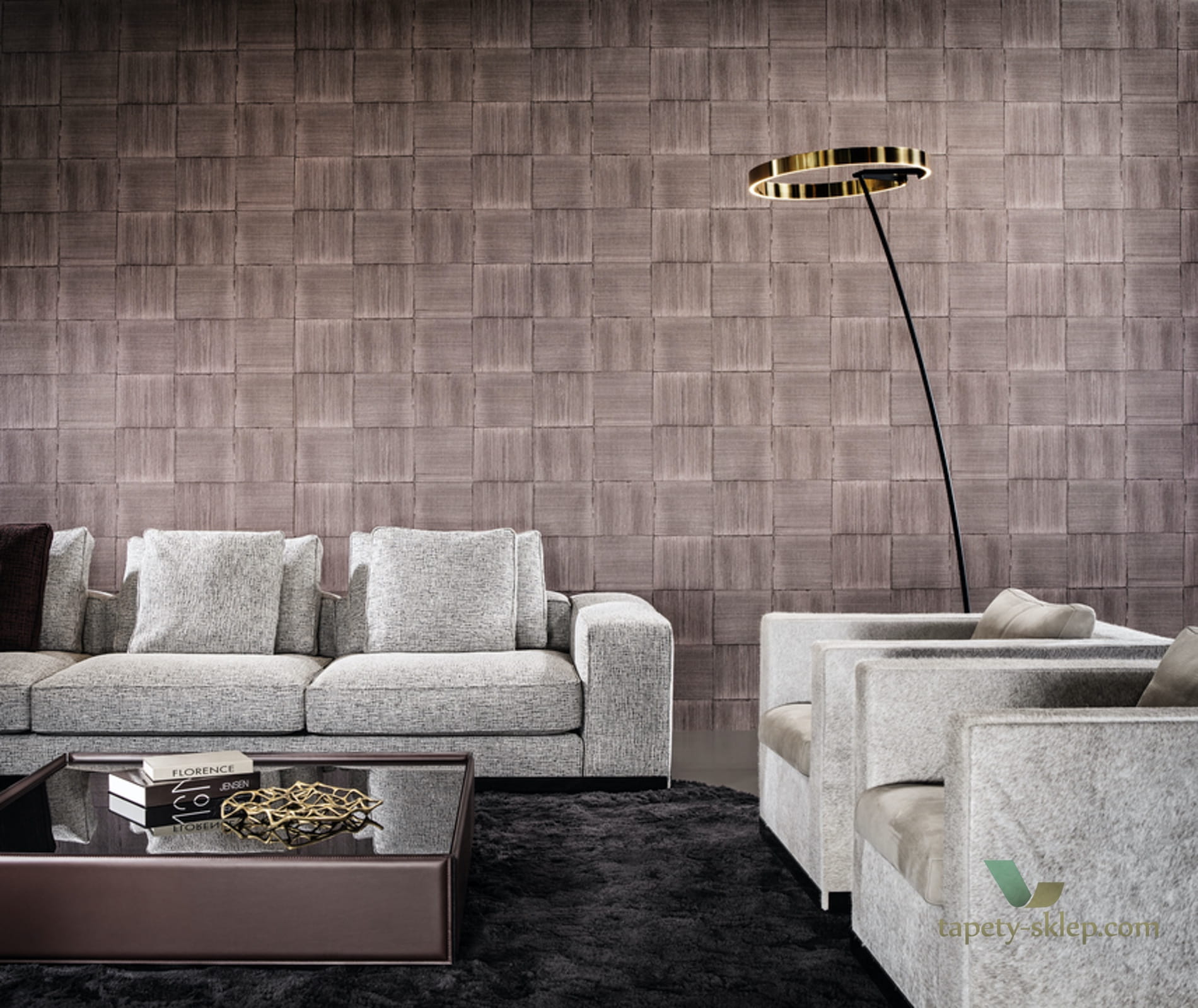 Tapeta w stylu vintage Arte Sweep 53043 Modulaire Essentials