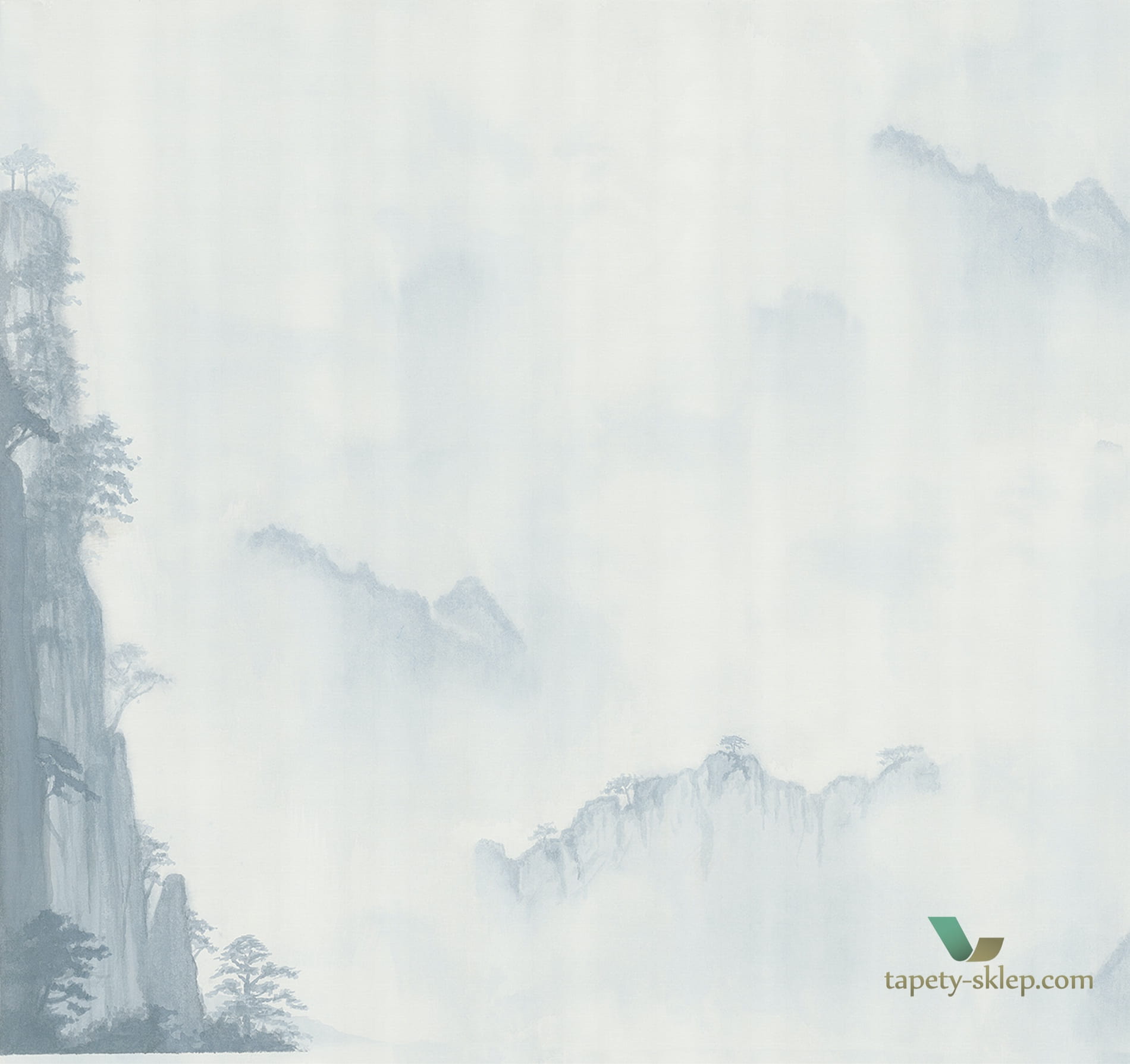 Tapeta London Art 18025 Foggy Landscape