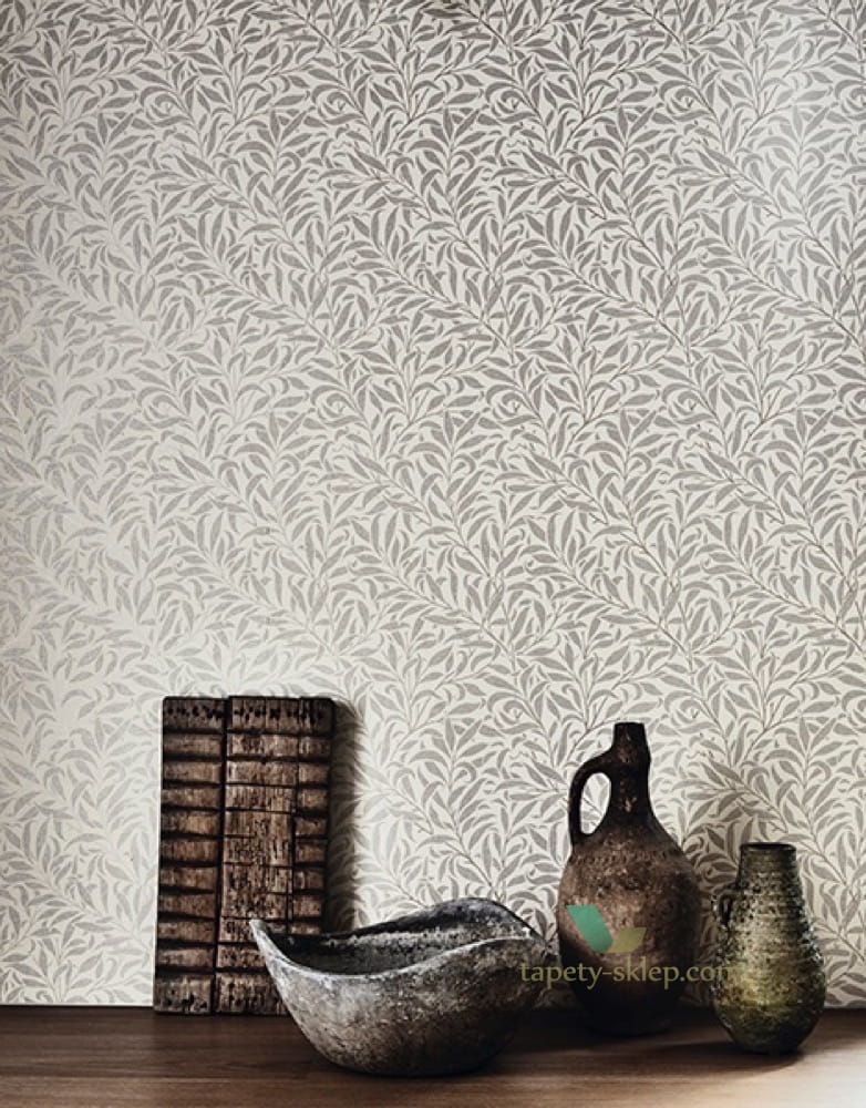 Tapeta Liście Wierzby Morris & Co 216024 Willow Bough Pure