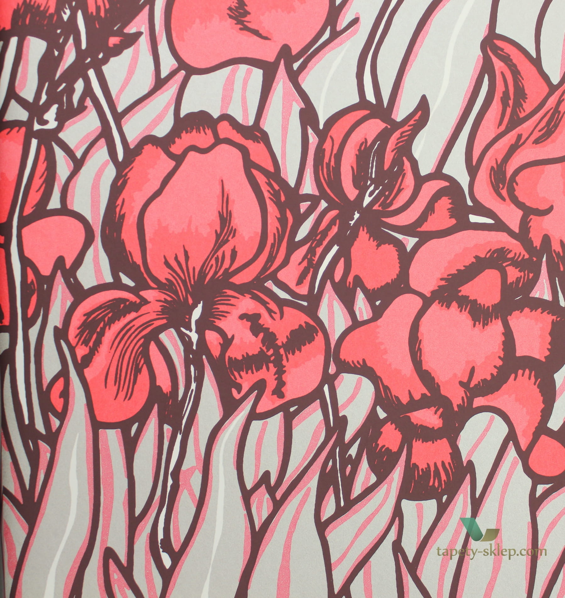 Tapeta Kwiaty Flavor Paper Arte FP1043 Iris