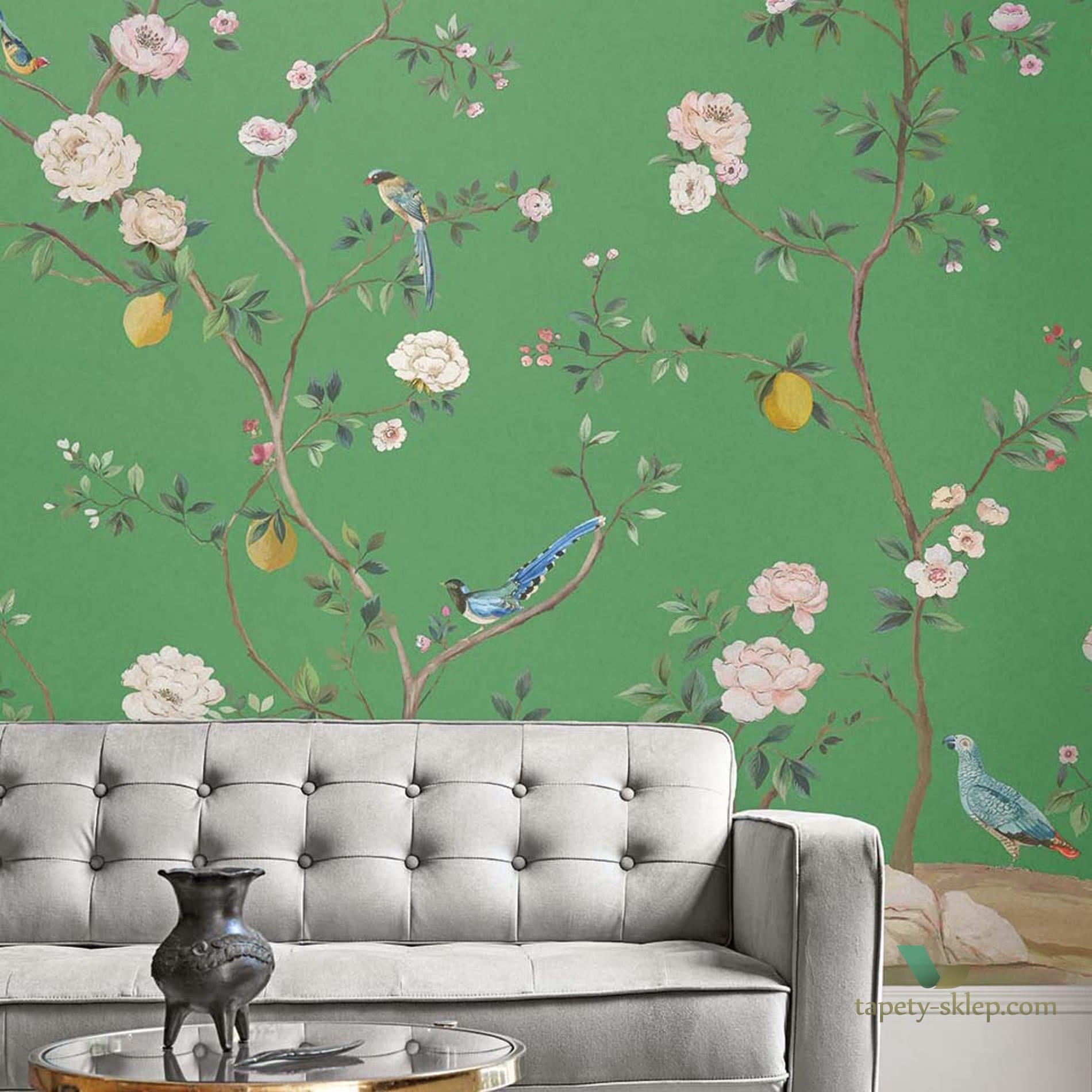Mural Daisy Bennett DB11604m Blossom Chinoiserie Anthology Resource Wallquest