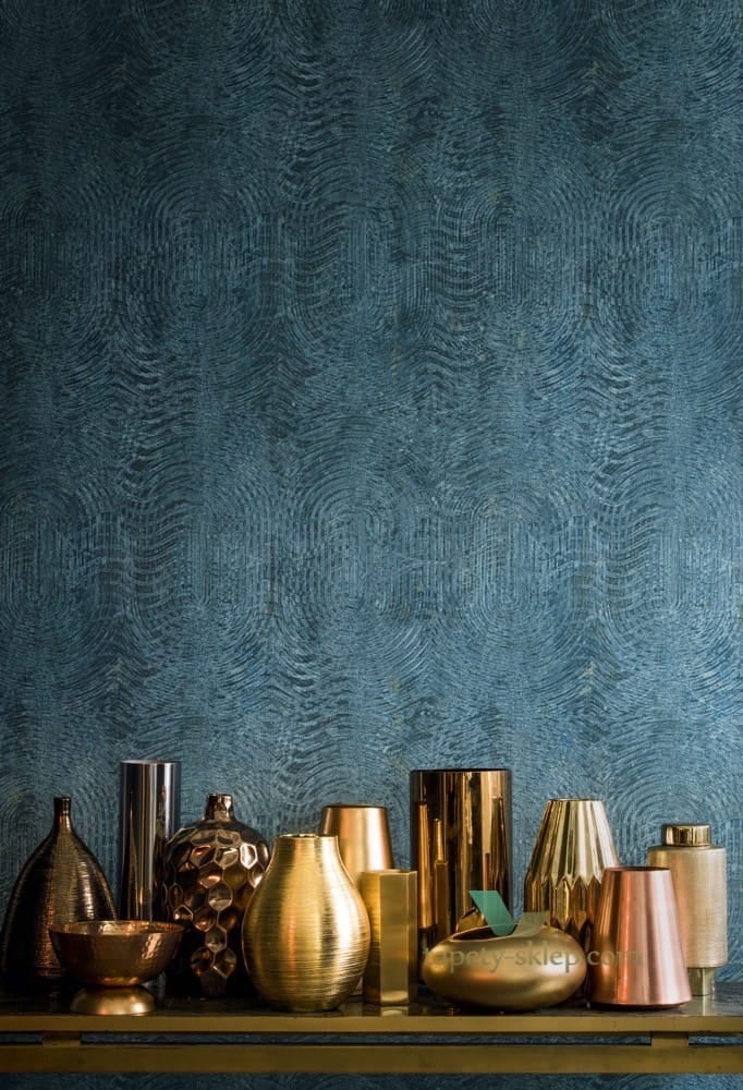 Tapeta w elipsy Casamance 73480679 Copper
