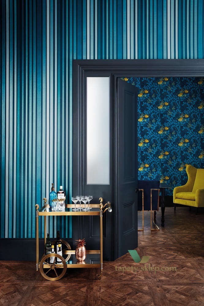 Tapeta Cole & Son Carousel Stripe 110/9042 Marquee Stripes