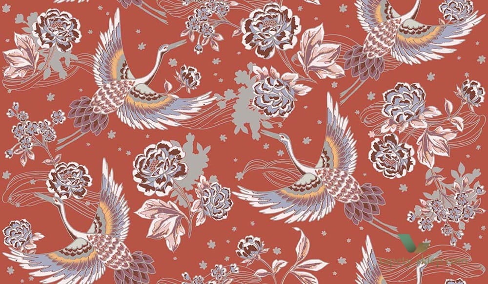 Tapeta Żurawie Arte 28500 Crane Takara