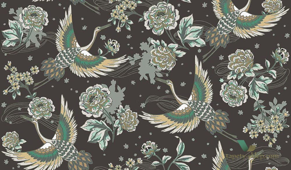 Tapeta Żurawie Arte 28502 Crane Takara