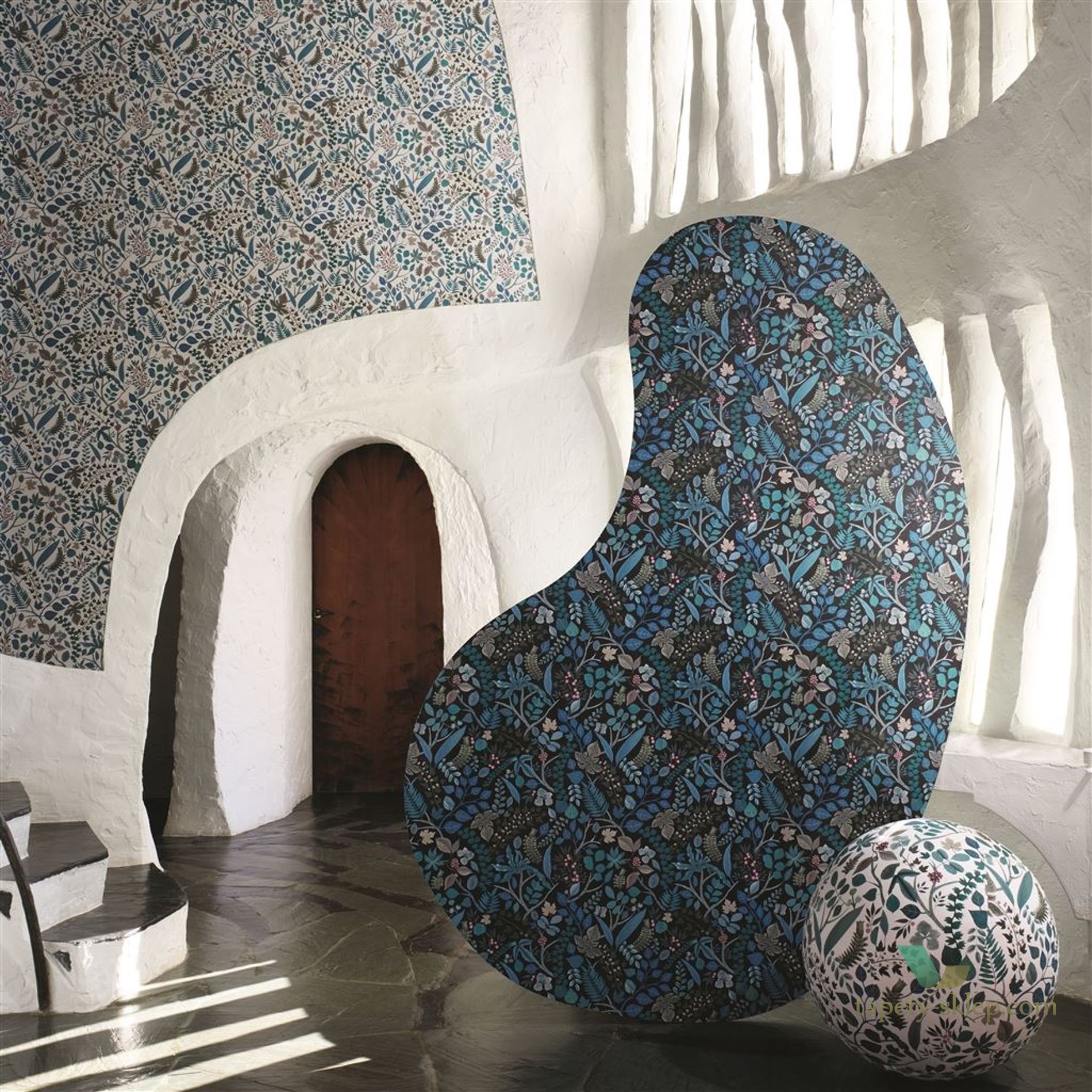 Tapeta Christian Lacroix PCL7024/01 Cueillette Paradis Barbares