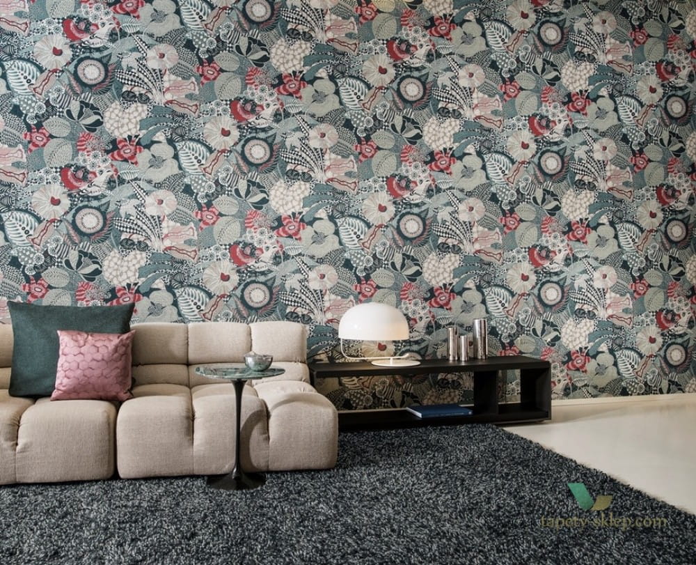 Tapeta kwiaty i ptaki Arte 13550 Euphoria Curiosa