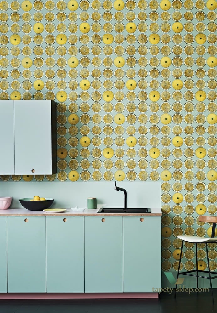 Tapeta Owoce Cole&Son Arance 114/24047 Fornasetti Senza Tempo