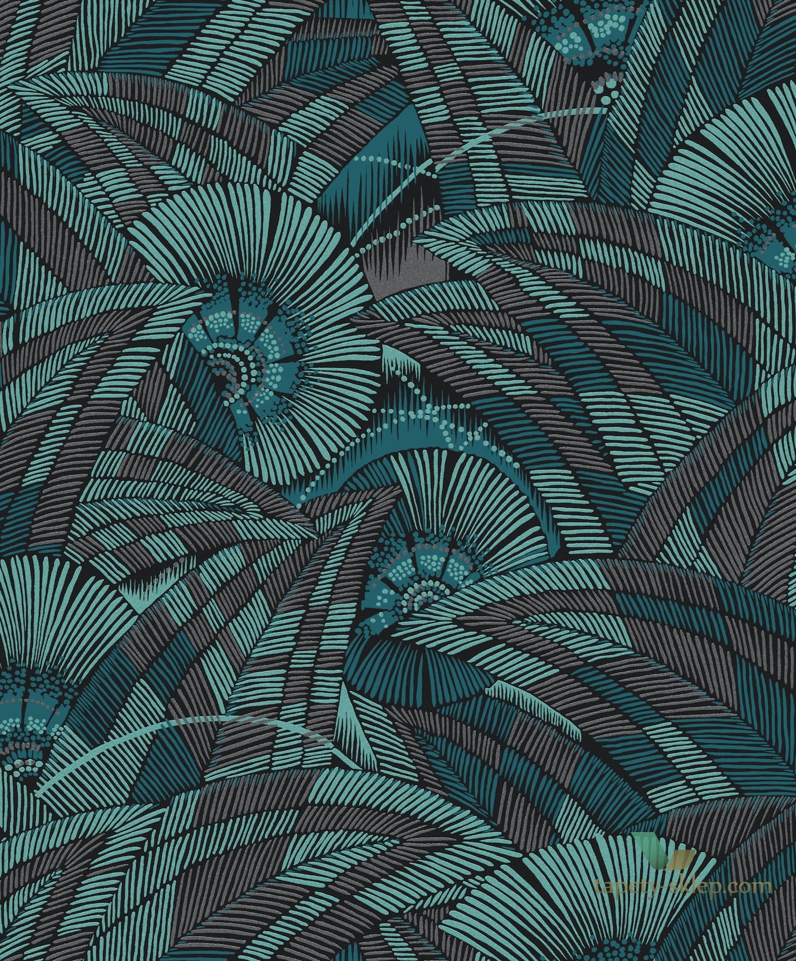 Tapeta art-deco Khroma TRI404 Bali Tribute