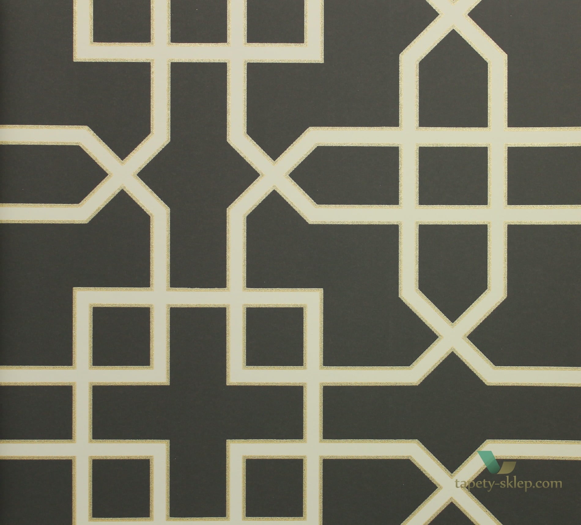 Tapeta kratownica Sanderson 216662 Hampton Trellis The Glasshouse