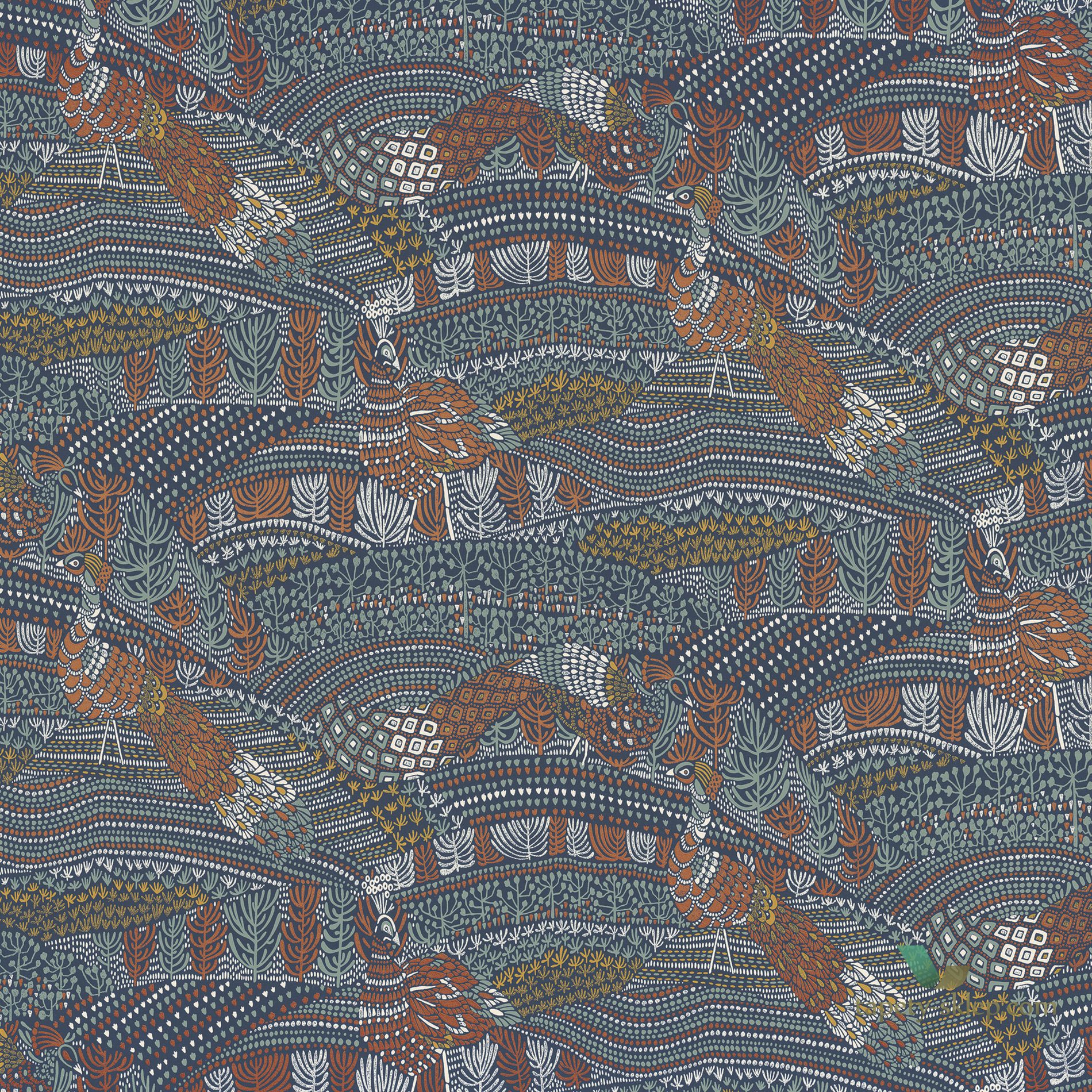 Tapeta w pawie Casamance 74330395 Eden Blossom