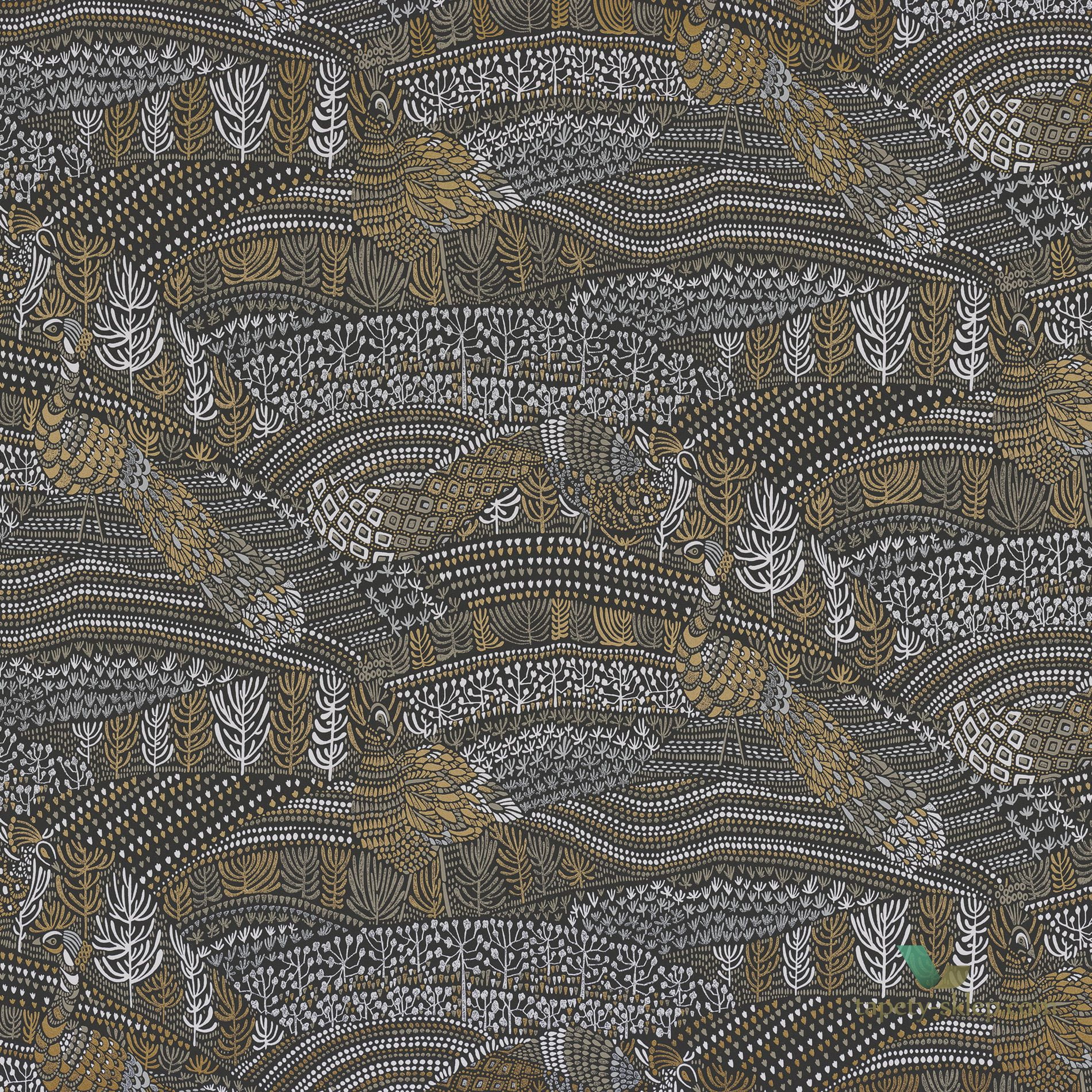 Tapeta w pawie Casamance 74330493 Eden Blossom