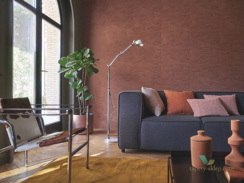 Tapeta z falowanym wzorem Casamance 74360314 Alula Blossom