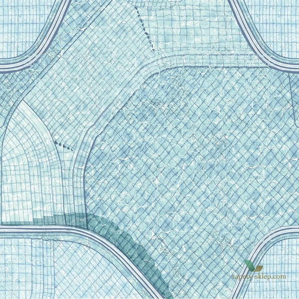 Tapeta łazienkowa Wall&Deco WET_BA1701 BADAAL WET SYSTEM