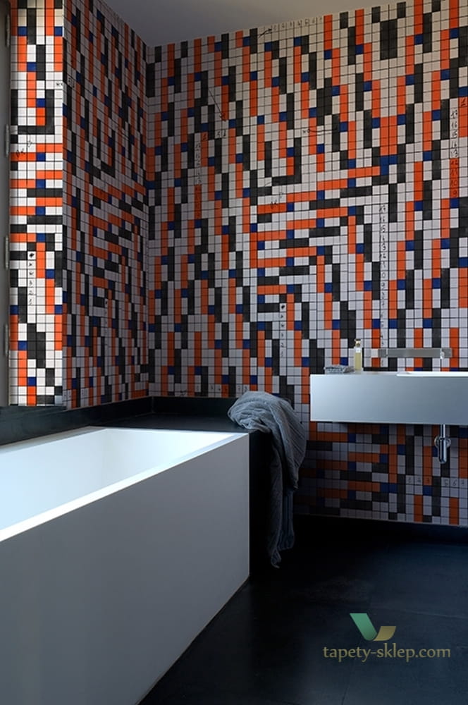 Tapeta łazienkowa Wall&Deco WET_BR1701 BRION WET SYSTEM