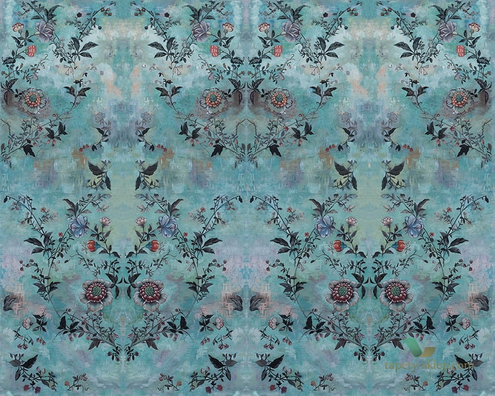 Tapeta łazienkowa Wall&Deco WET_DV1701 DAME-VOILEE WET SYSTEM