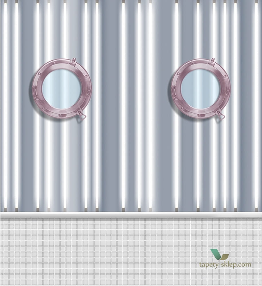 Tapeta łazienkowa Wall&Deco WET_LU1701 LUMINA WET SYSTEM